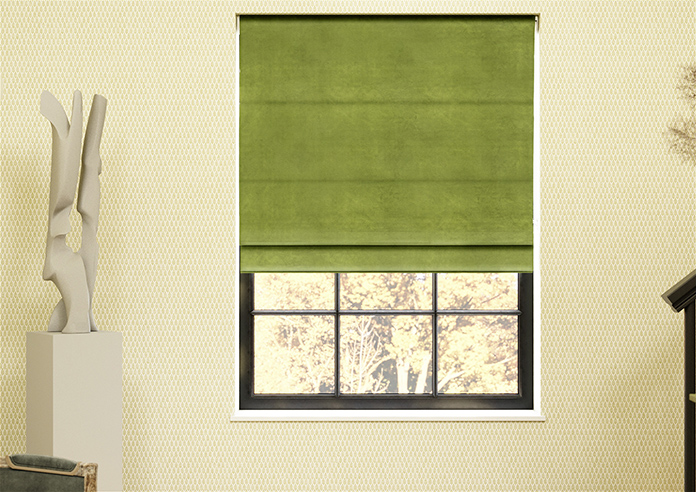 Nova, Lime - Twist&Fit Roman Blind - Image 3
